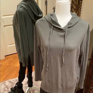 NWOT Banana Republic Hooded Tunic Sweater